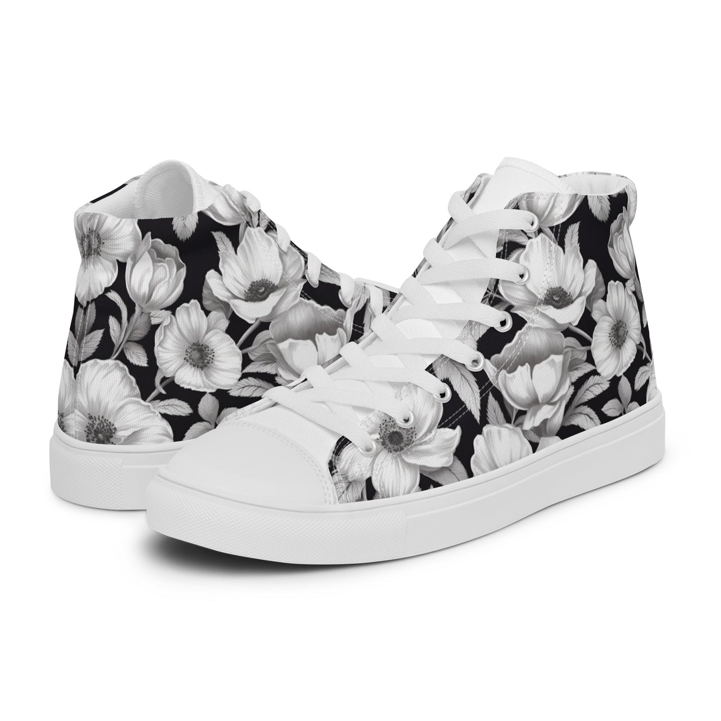 Black & White Flowers (Men)