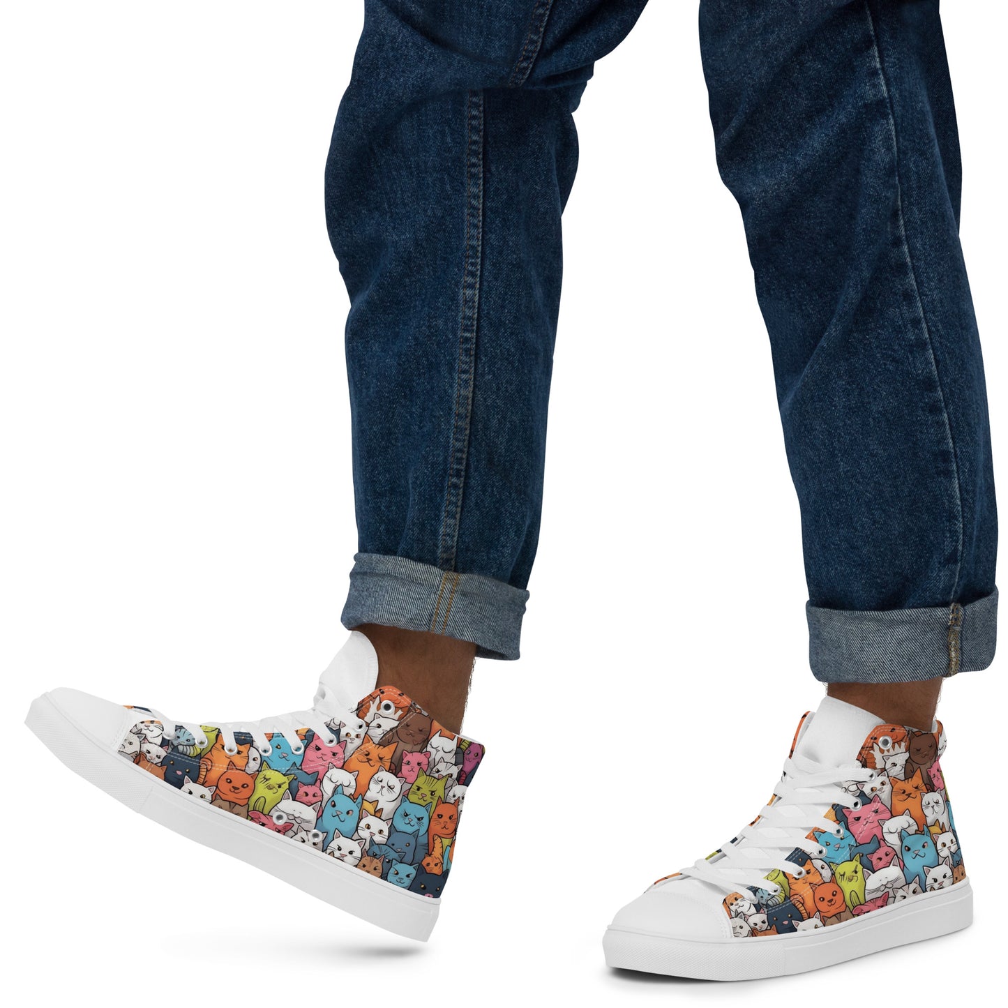 Colorful Cats Pattern (Men)