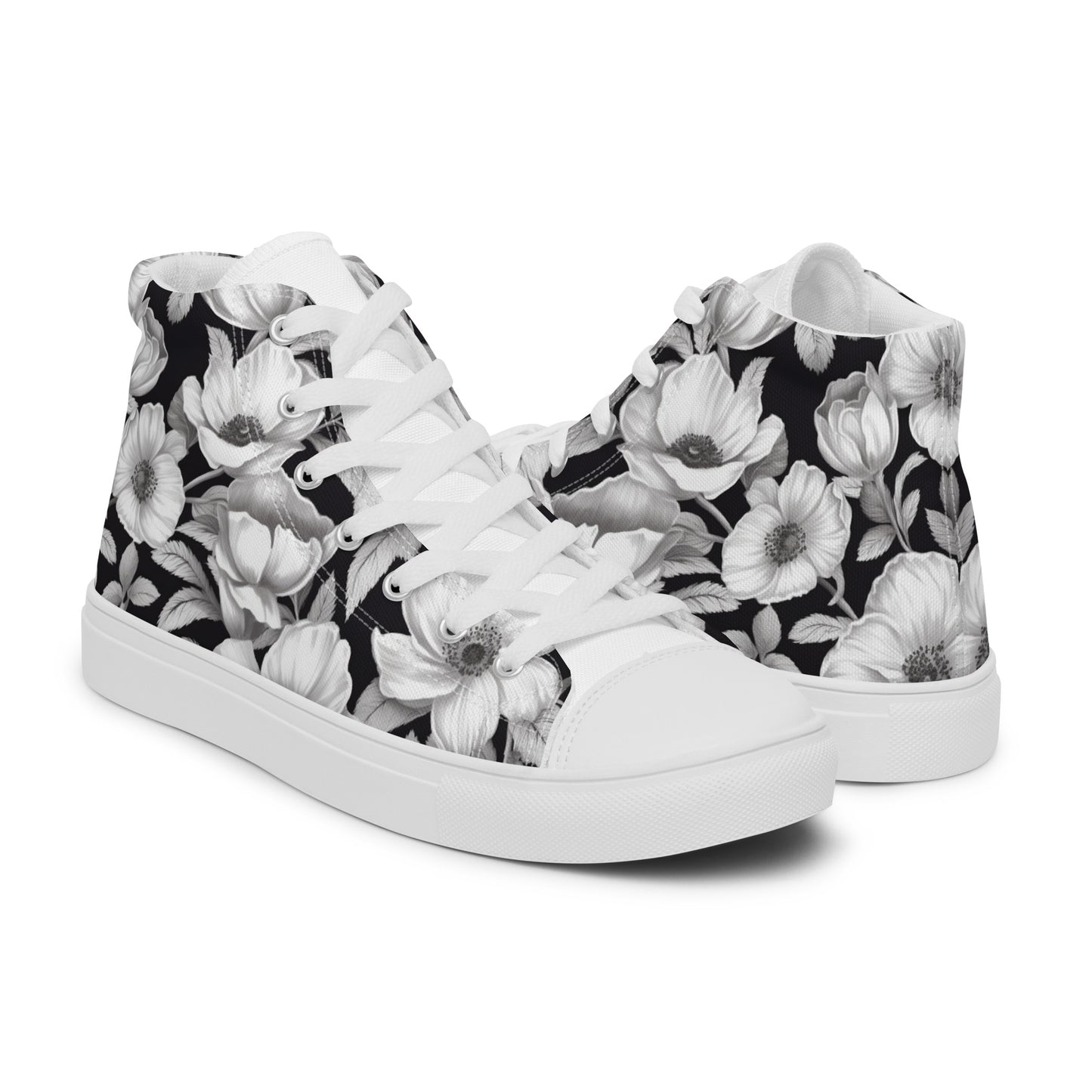 Black & White Flowers (Men)