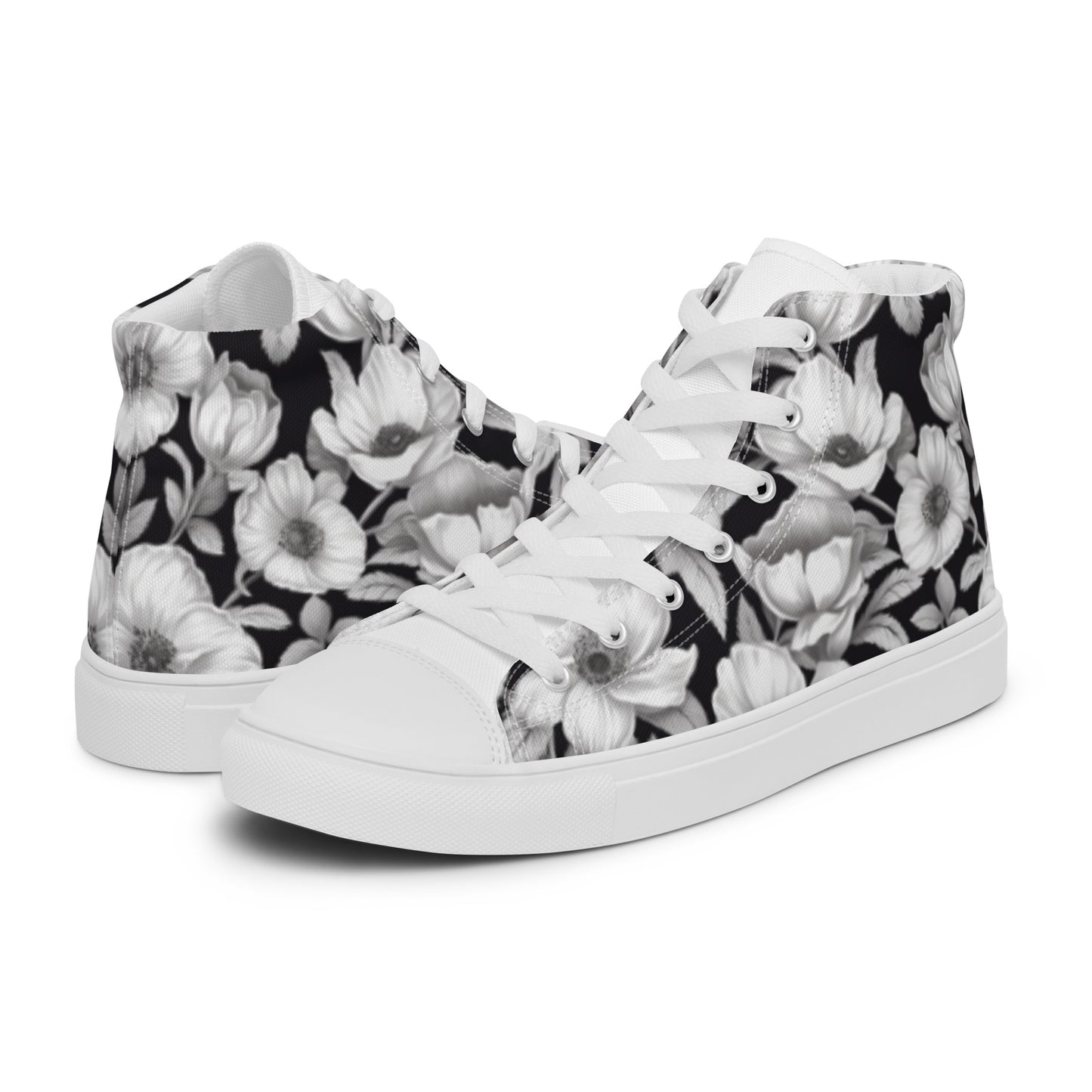 Black & White Flowers (Women)