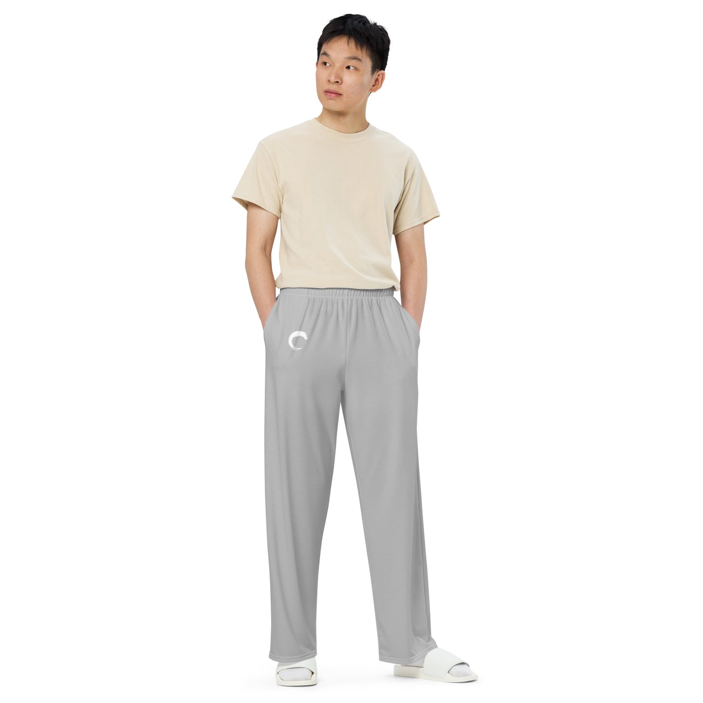 Unisex wide-leg pants