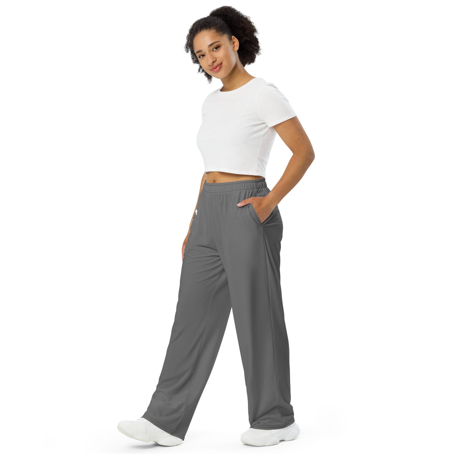 Unisex wide-leg pants