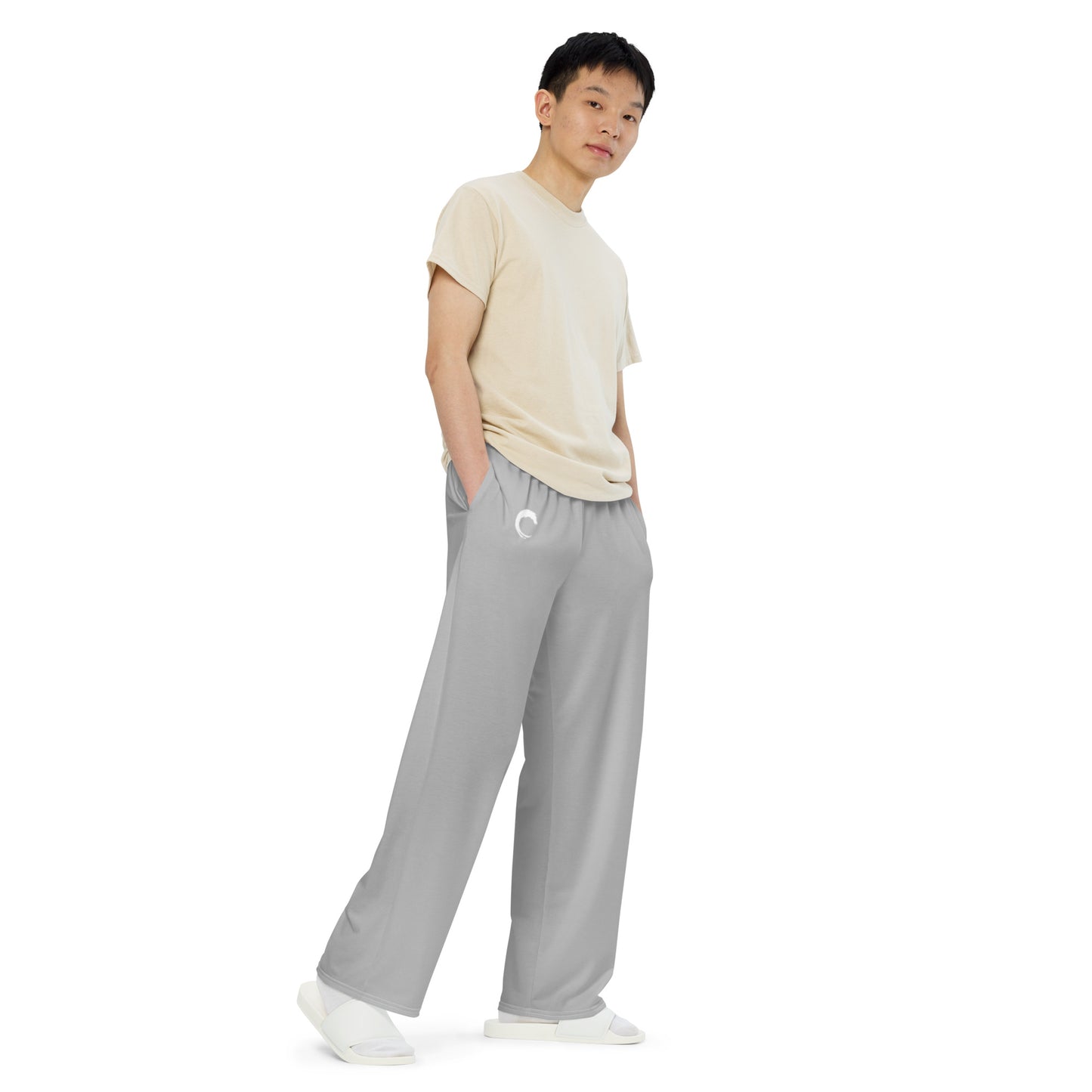 Unisex wide-leg pants