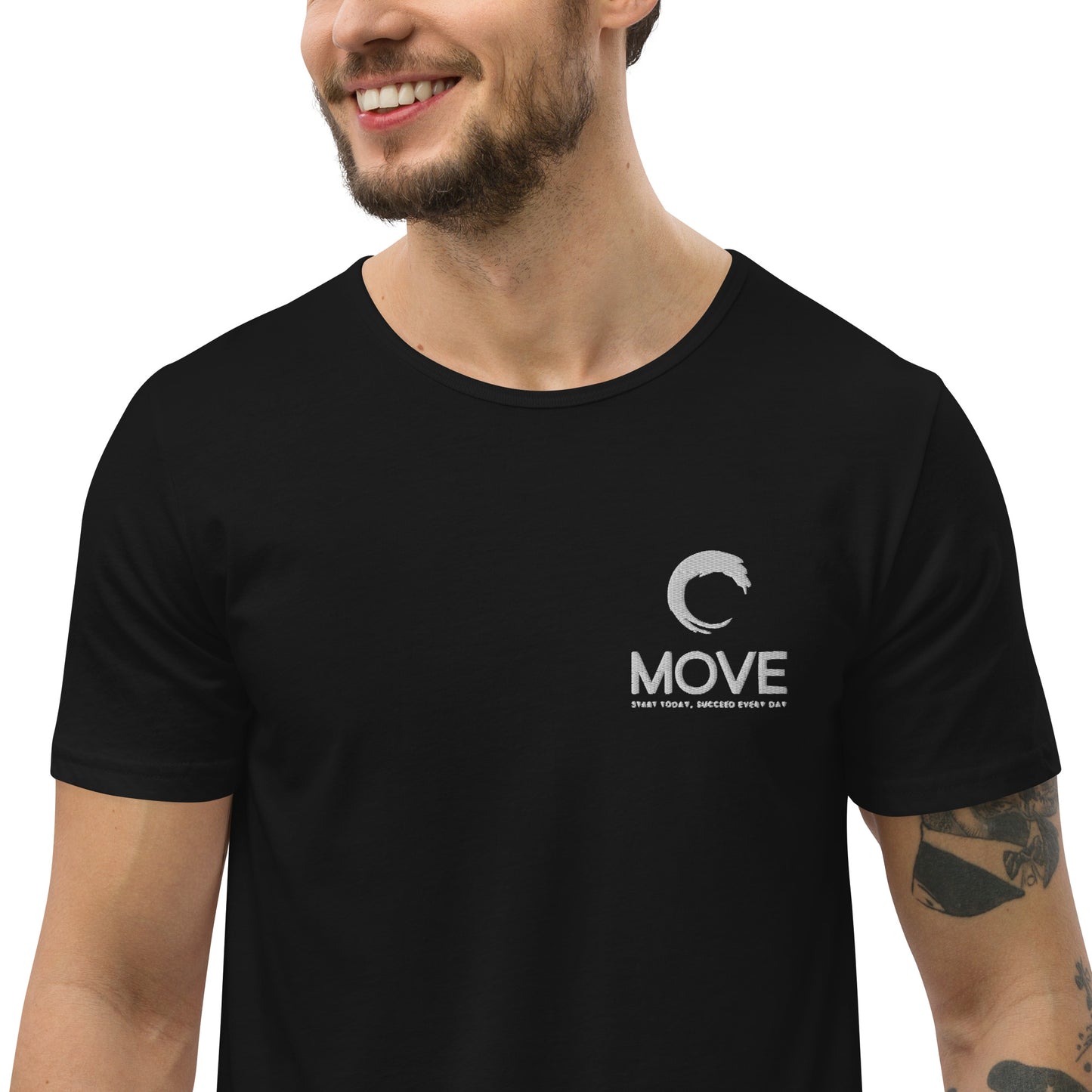 Men's Curved Hem T-Shirt