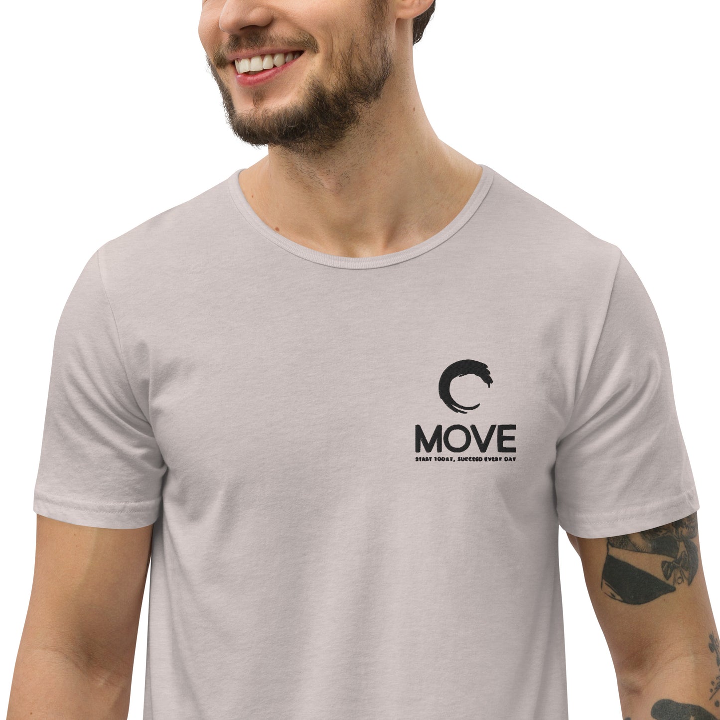 Men's Curved Hem T-Shirt