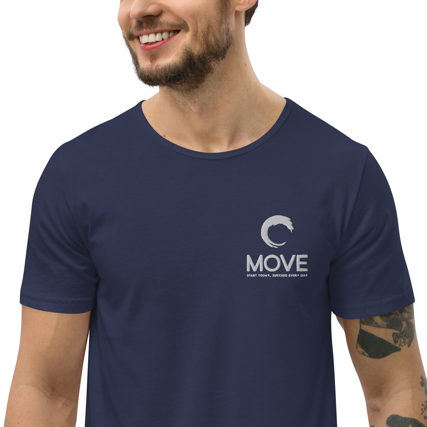 Men's Curved Hem T-Shirt