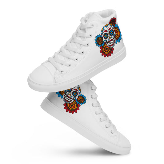 Calavera avec des fleurs (hommes)