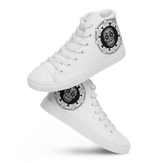 Calavera And Mandala Black/White (Men)