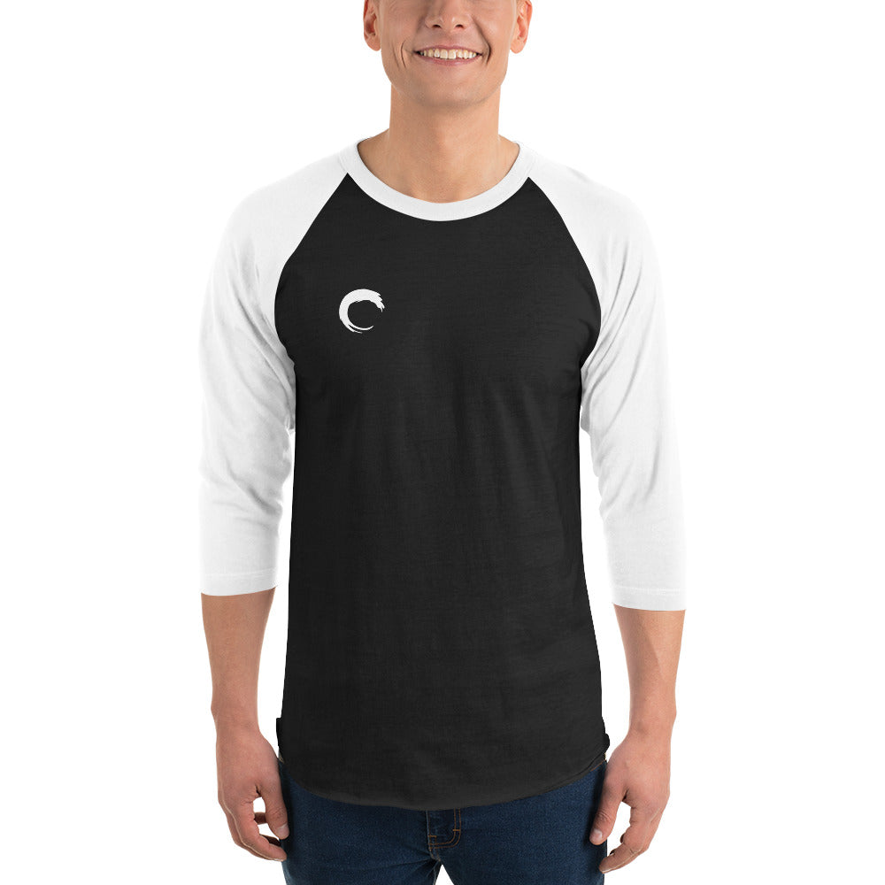 3/4 sleeve raglan shirt