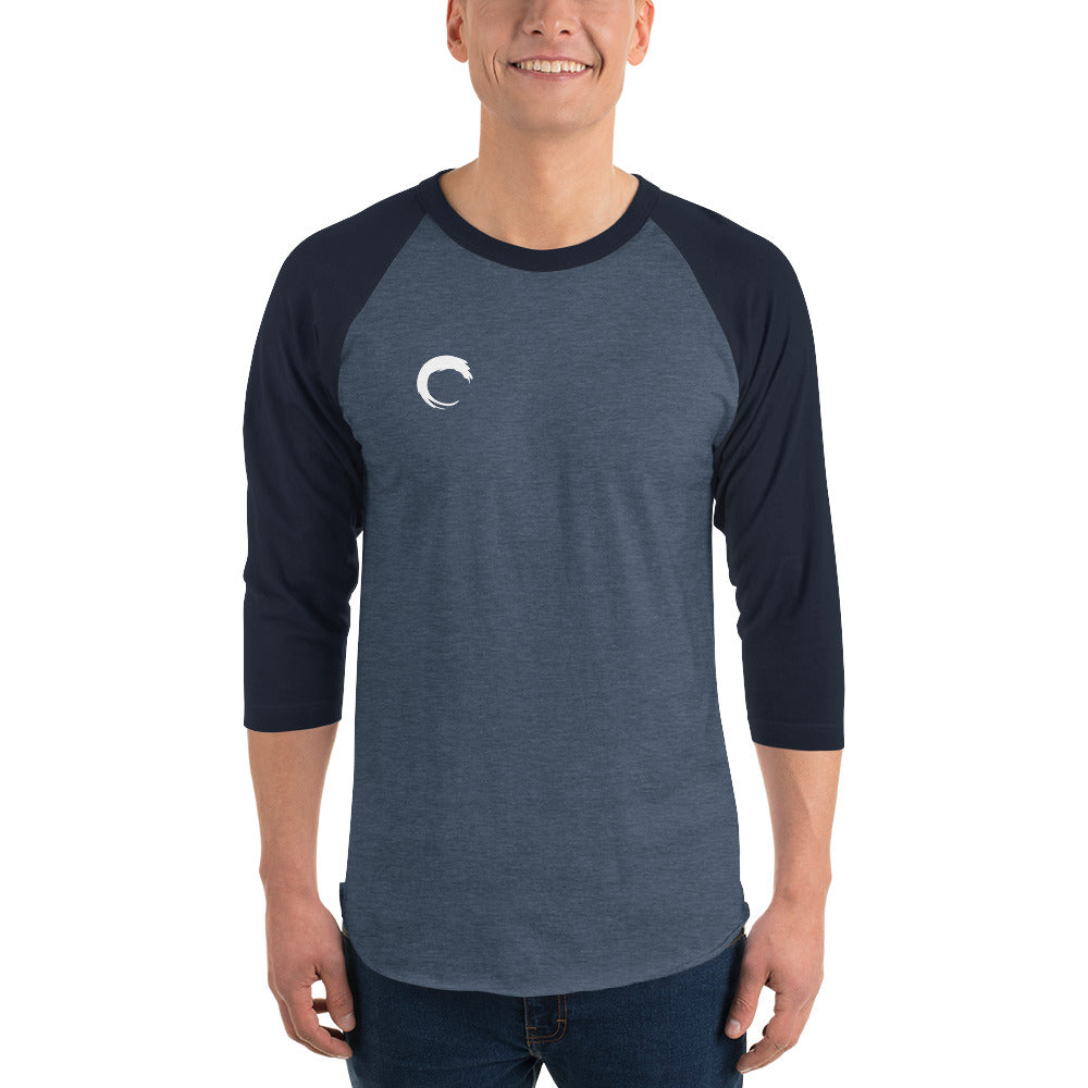 3/4 sleeve raglan shirt